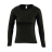 Футболка женская с длинным рукавом MAJESTIC, черный