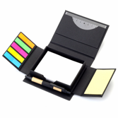 Набор для записей со стикерами Notora, Черный