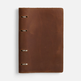 Ежедневник inStream, недатированный, коричневый