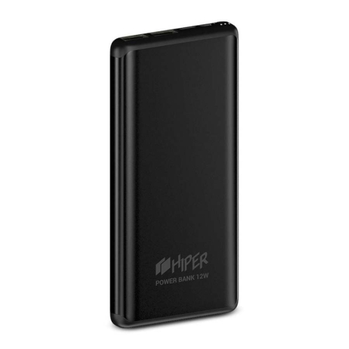 Внешний аккумулятор HIPER MS 10000 мАч, черный, черный