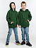 Худи детское Kirenga Kids 2.0, темно-зеленое