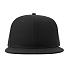 Бейсболка "SNAP BACK-S", 6 клиньев, пластиковая застёжка, черный