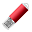 USB flash-карта ASSORTI (8Гб), ярко-красный