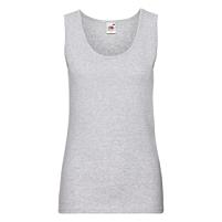 Майка женская "Lady-Fit Valueweight Vest", серо-лиловый,XS,97% хлопок,3%полиэстер, 165 г/м2, серый
