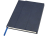 Блокнот Alejandra формата А5 с твердой обложкой из переработанной кожи - Синий