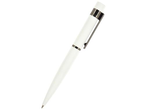 Ручка шариковая автоматическая BrunoVisconti VERONA цвет корпуса белый, soft-touch, 1 мм, синяя
