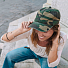 Бейсболка DAD HAT, 6 клиньев, металлическая застежка, джинсовый