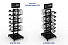 Стойка напольная с образцами_ATLANTIS BLACK RETAIL DOUBLE SIDE DISPLAY
, черный