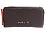 Кошелёк женский BUGATTI Ella, тёмно-коричневый, полиуретан, 19х2х10 см