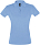 Рубашка поло женская Perfect Women 180 голубая