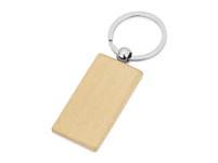 Брелок Wood RCT прямоугольный, бежевый Брелок Wood RCT прямоугольный, бежевый