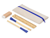 Канцелярский набор Bilbao, синий Канцелярский набор Bilbao, синий