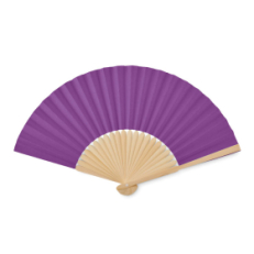 Manual hand fan, фиолетовый