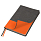 Ежедневник Flexy Treviso Nuba Sand Color А5, Серый/Оранжевый