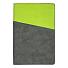 Ежедневник Flexy Smart Porta Nuba Latte A5, серый/салатовый