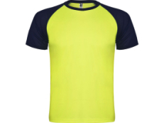 Спортивная футболка Indianapolis мужская, неоновый желтый/нэйви