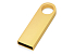 USB 2.0-флешка на 8 Гб с мини чипом и круглым отверстием, золотистыйй
