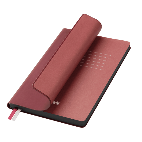 Ежедневник Мун Ривер (Moon River) недатированный, бургунди (без упаковки, без стикера)