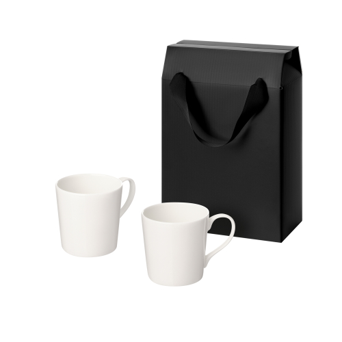 Подарочный набор Сиена (Siena) в коробке-пакете (две фарфоровых кружки)