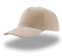 Бейсболка LIBERTY FIVE, 5 клиньев, застежка на липучке, бежевый