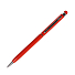 Ручка шариковая со стилусом TOUCHWRITER, ярко-красный