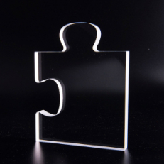 Награда CONNECT в подарочной коробке, матовые грани, 195х150х20 мм,  акрил, прозрачный