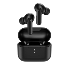 Наушники беспроводные с зарядным боксом HIPER TWS ELIT, цвет черный, черный