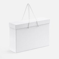 Коробка Handgrip, горизонтальная, белая