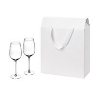 Подарочный набор 2 бокала для вина Blanche в большом подарочном пакете