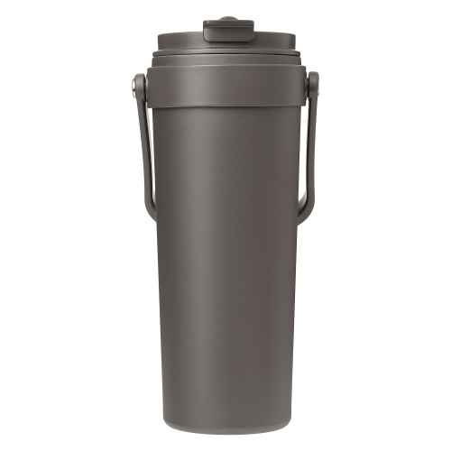 Термокружка вакуумная Соло (Solo), серая