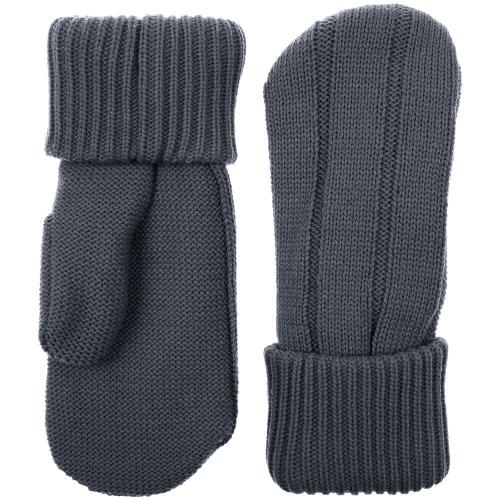Варежки Knit Beat, темно-серые