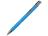 Ручка металлическая шариковая Legend Gum софт-тач, голубой