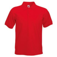 Поло мужское SLIM FIT POLO 220, красный