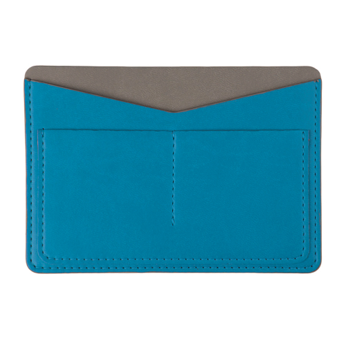 Холдер для паспорта и карт  EMOTION, голубой