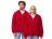Толстовка оверсайз с капюшоном на молнии Monaco, красный