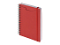 Ежедневник недатированный на гребне А5 Pragmatic, красный