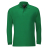 Рубашка поло мужская с длинным рукавом Winter II 210 ярко-зеленая