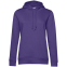 Толстовка с капюшоном женская BNC Inspire (Organic), фиолетовая