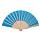 Веер деревянный, королевский синий
