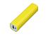 PB030 Универсальное зарядное устройство power bank  прямоугольной формы. 2600MAH. Желтый