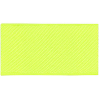 Лейбл тканевый Epsilon, XXS, желтый неон