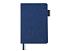 Блокнот А5 Boston, синий с серым срезом