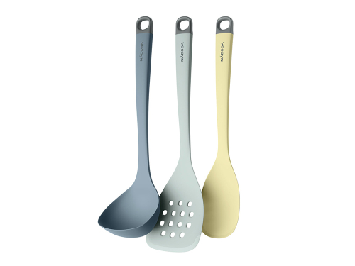 Набор кухонных силиконовых инструментов, 3 пр., NADOBA, серия Paulina