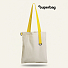 Шоппер Superbag (неокрашенный с желтым)