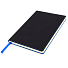 Блокнот A5 Blackjack в мягком переплёте, Черно-синий