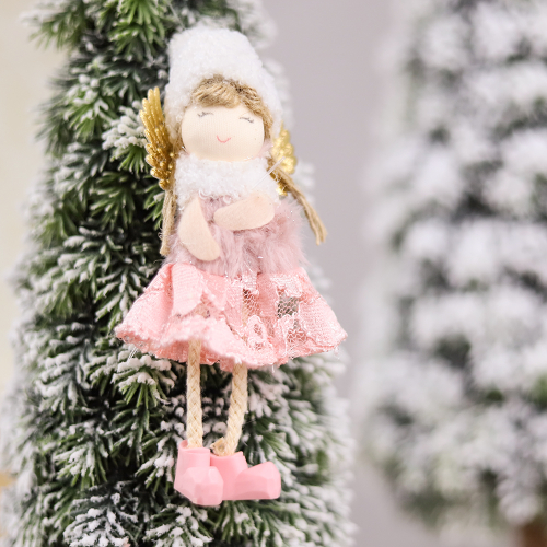 Новогоднее украшение рождественский ангел Свитс, Розовый