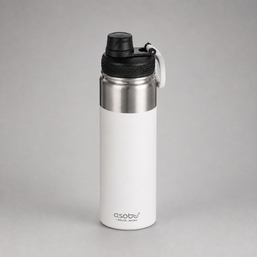 Вакуумная термобутылка ALPINE FLASK, 530 мл, белый