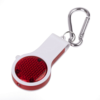 Брелок FLOYKIN , белый, красный