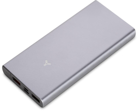 Внешний аккумулятор  Accesstyle CHARCOAL II (10000 mAh), серебристый, серебристый