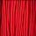 Круглый шнур Lasso S, красный, 30 см